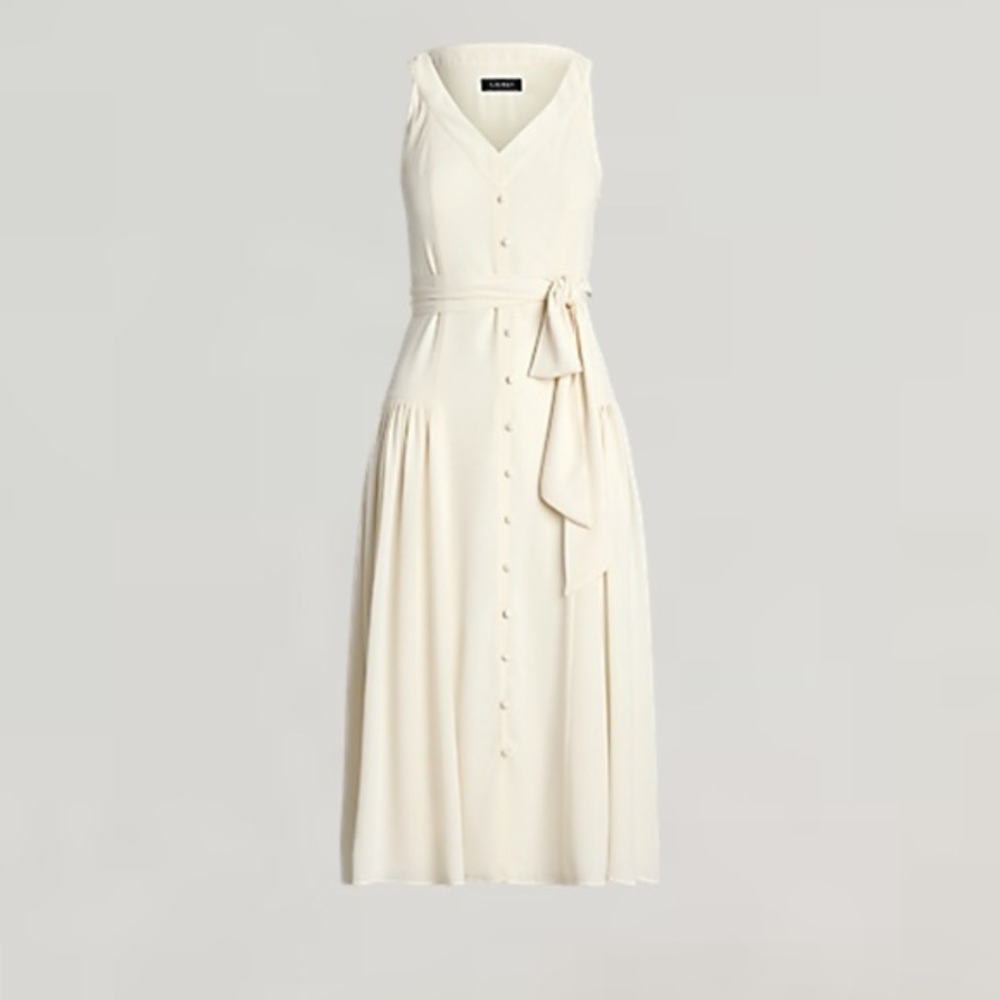 Lauren Ralph Lauren Cream Sundress